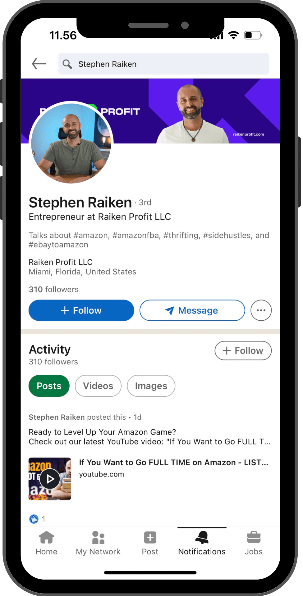 raiken profit linkedin