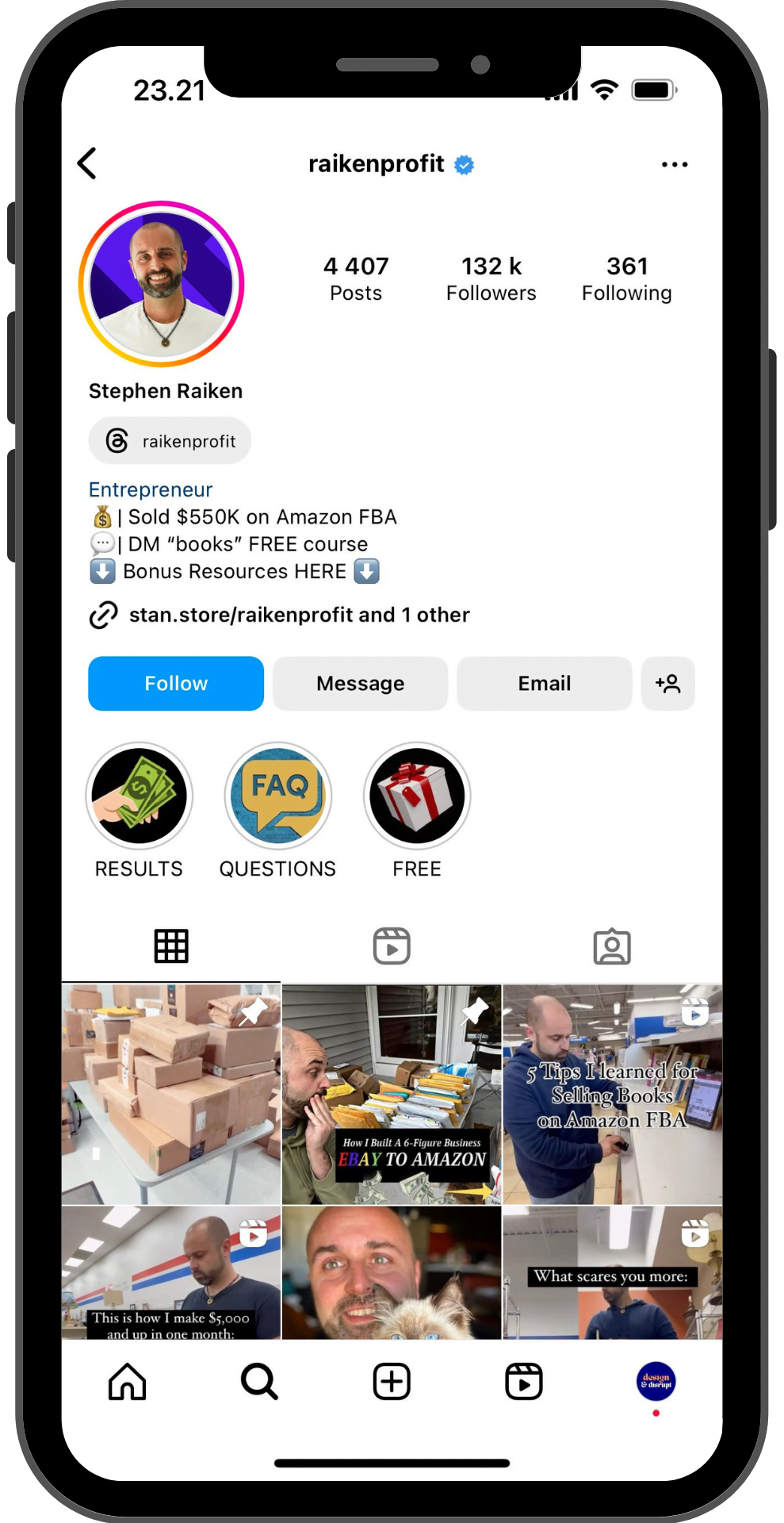 raiken profit profile